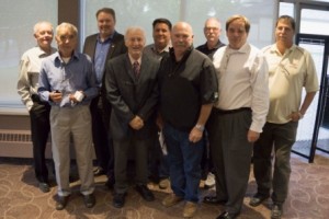 CPCA Board of Directors and guests From Left to right: Gord Thompson, Jacques Poulin, Marcus Cormier, Denis Goulet, Chad Kenwood, Pat White, Rob Bateman, Robert Renkes, Mike Seibel